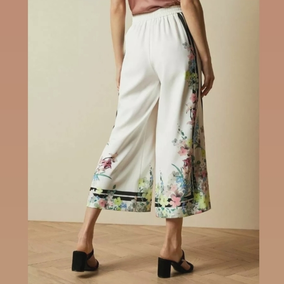 Ted Baker GIGGI capris culottes sports luxe pants - Picture 4 of 7